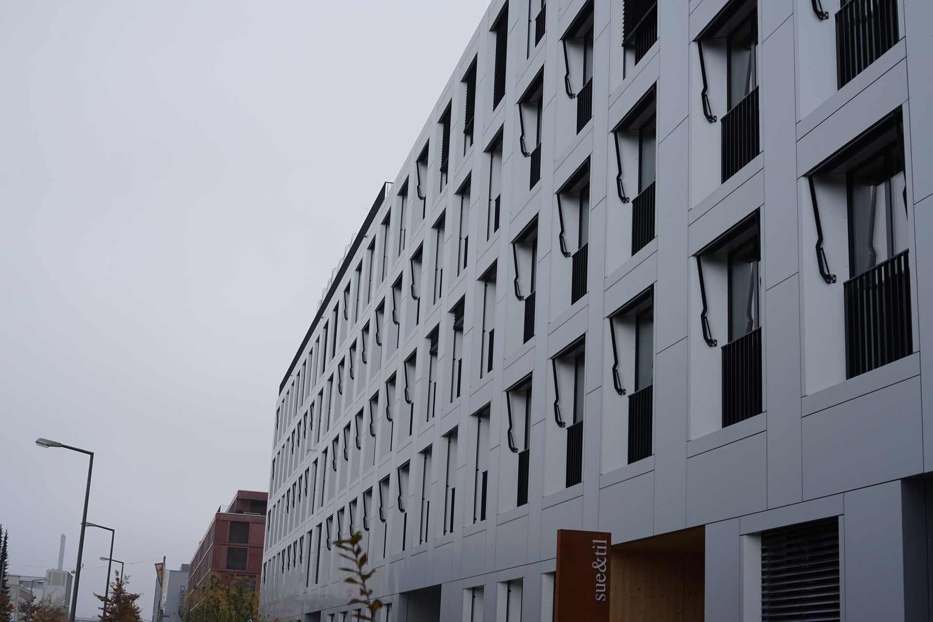 Mall exterior facade